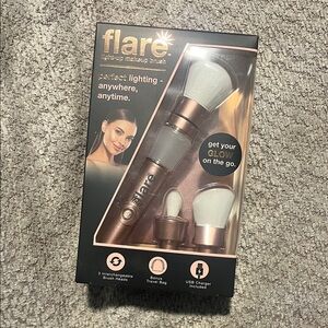 Rose Gold Makeup Brush Set